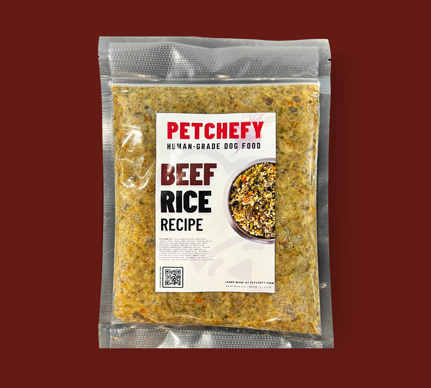 Beef & Rice Recipe (1 LB)