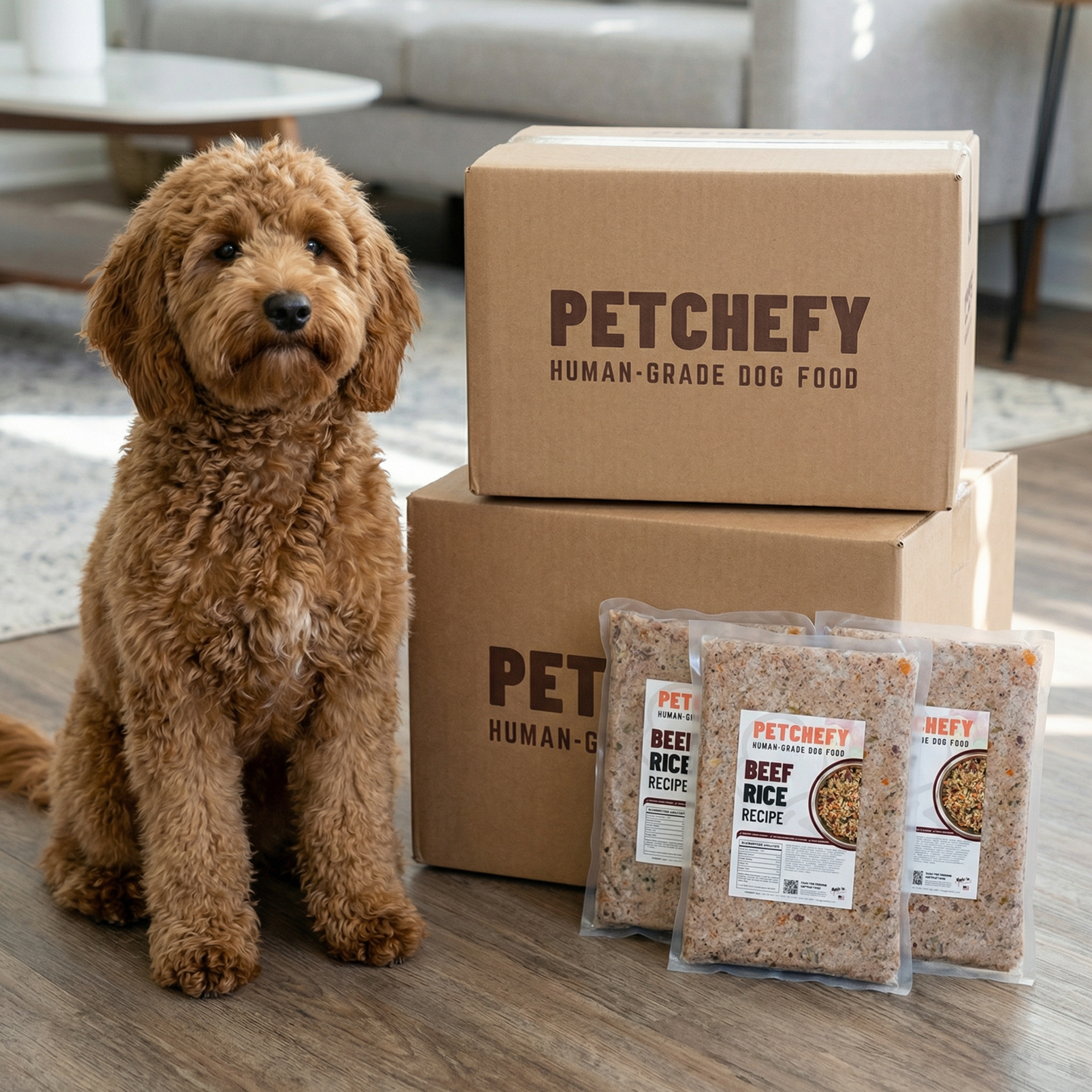 Freshly Frozen, Balanced & Complete, Pre-Portioned Dog Food Meal Plan