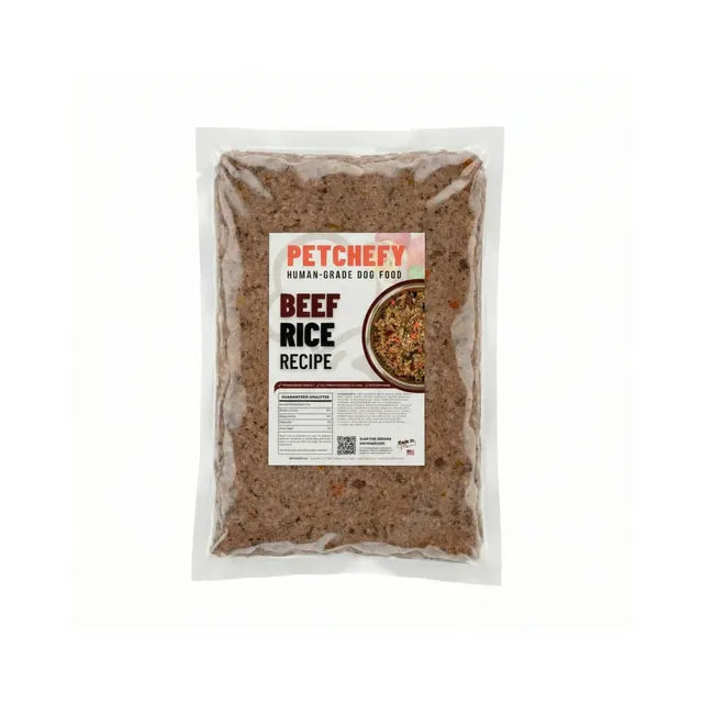 PETCHEFY Beef & Rice bulk bag
